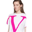 Valentino White VLogo T-Shirt