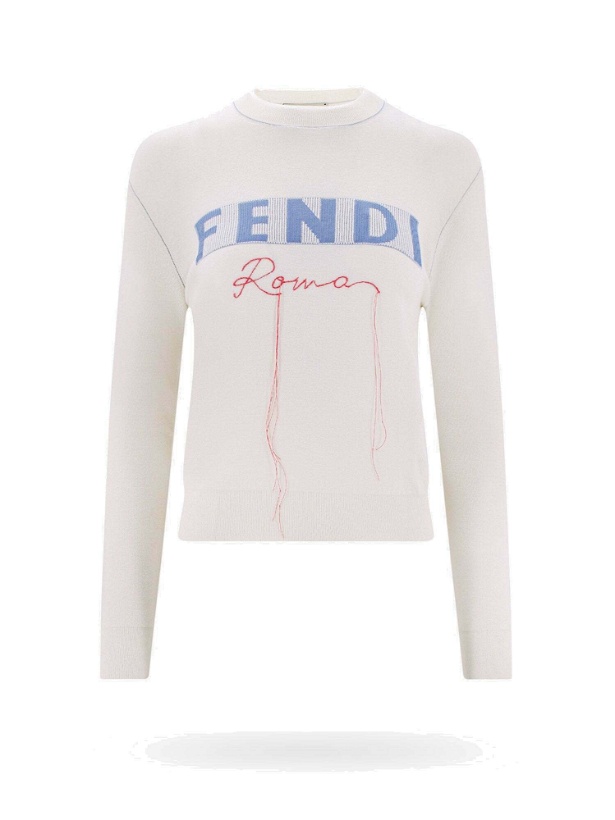 Photo: Fendi   Sweater White   Womens