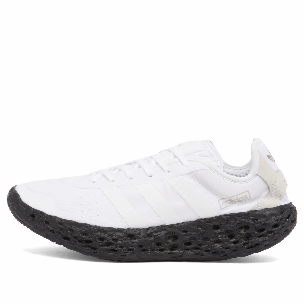 Adidas Zponge Sneaker in White/Matte Silver