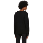 Dries Van Noten Black Tillman Sweater