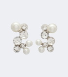 Dries Van Noten Crystal-embellished earrings