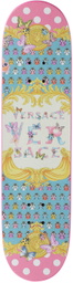Versace Pink & Blue Butterflies Skateboard