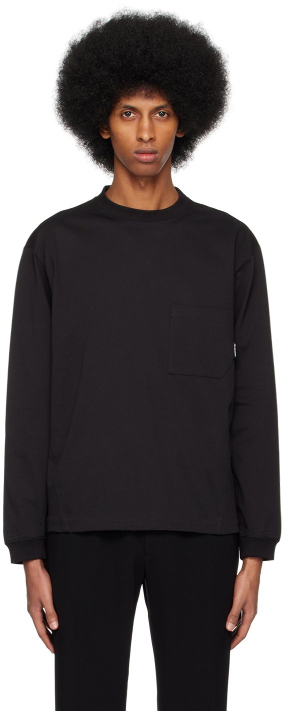 rito structure Black Pocket T-Shirt rito structure