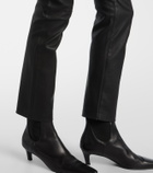AG Jeans Mari leather skinny pants