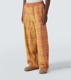The Elder Statesman Daily Zuzu Dye cotton and cashmere sweatpants