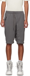 11 by Boris Bidjan Saberi Gray P34 Shorts