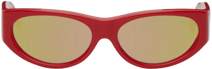 Photo: Rhude Red Agnelli Sunglasses