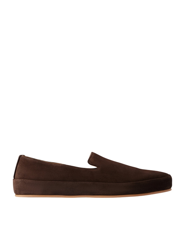 Photo: Mulo - Evening Suede Loafers - Brown