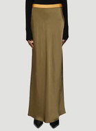 Helmut Lang Satin Slip Skirt