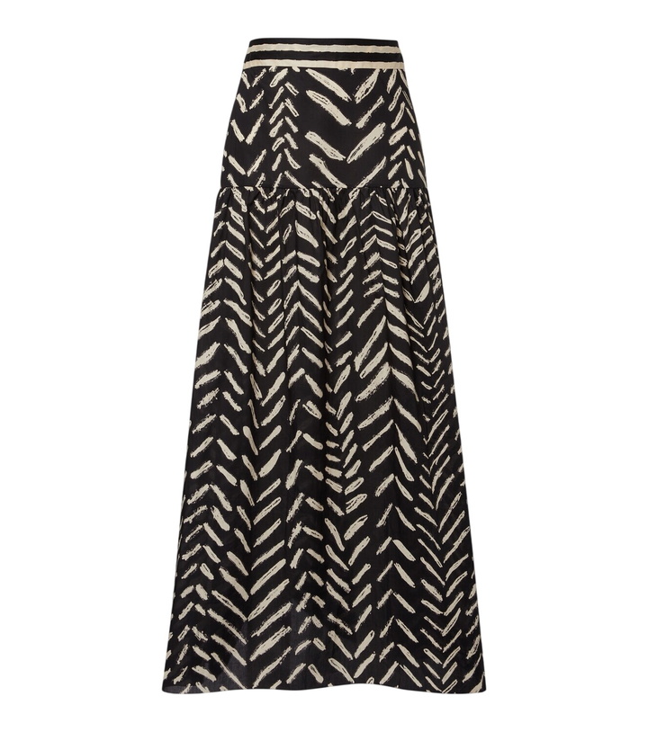 Photo: Johanna Ortiz Printed cotton maxi skirt