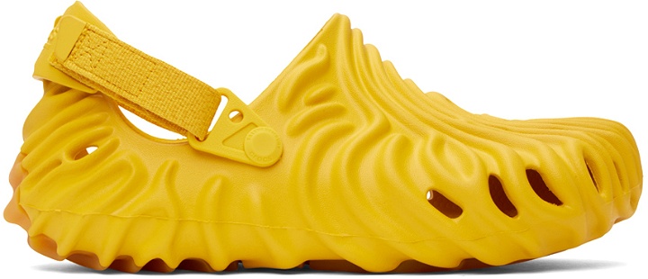 Photo: Crocs Yellow Salehe Bembury Edition 'The Pollex' Clogs