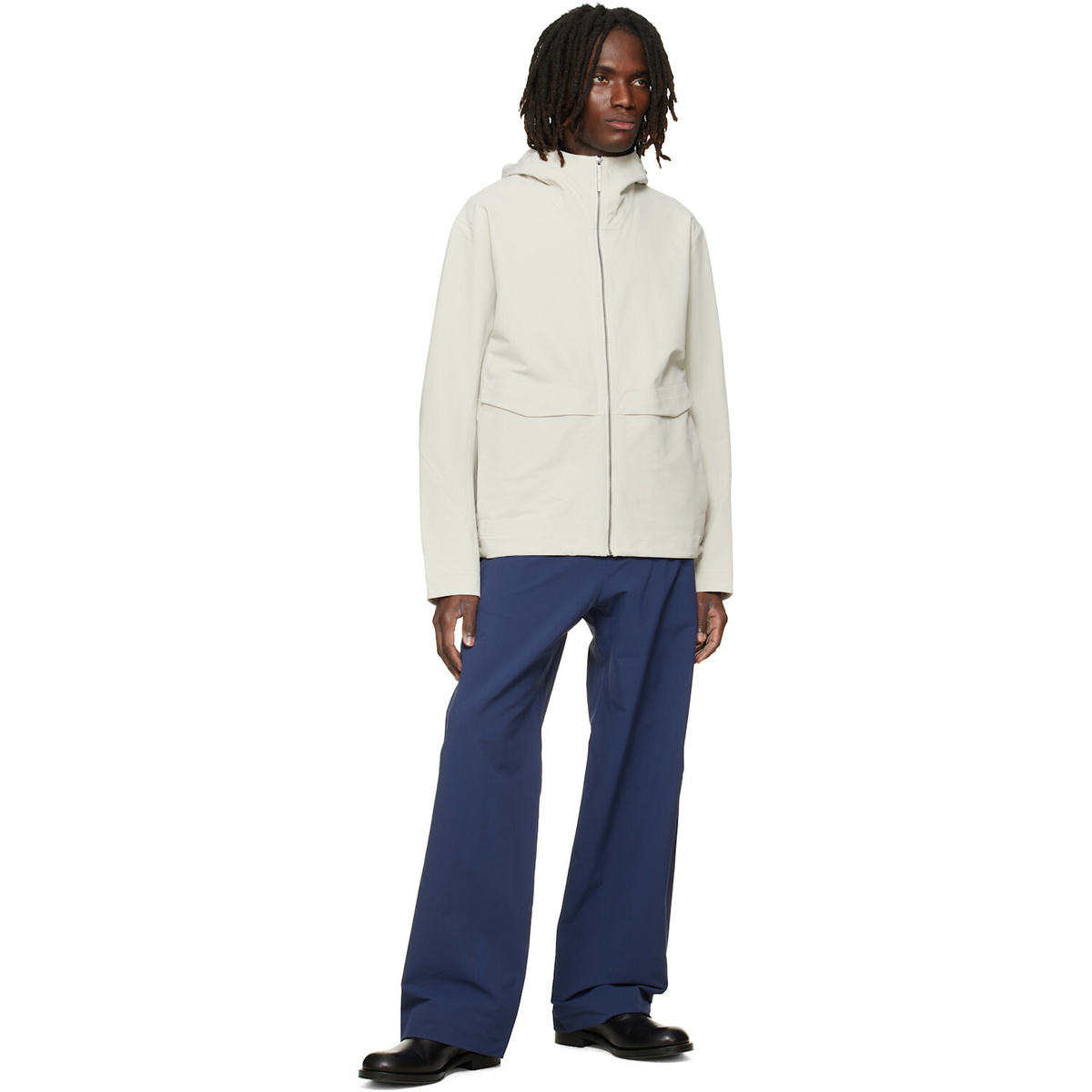 Veilance Blue Corbel Trousers