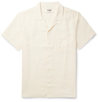 YMC - Malick Camp-Collar Linen Shirt - Neutrals