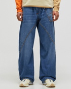 Jw Anderson Twisted Workwear Jeans Blue - Mens - Jeans