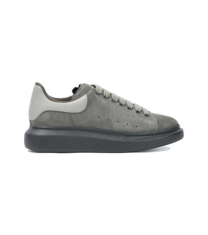 Photo: Alexander McQueen Oversized suede sneakers