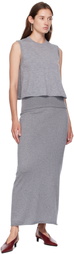 LISA YANG Gray Nali Top