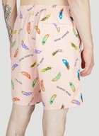 Human Made Feather Print Shorts