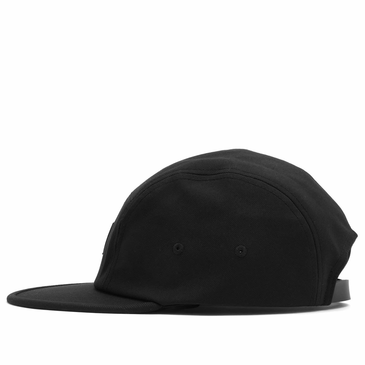 WTAPS Men's 08 Label 5 Panel Cap in Black WTAPS
