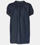 'S Max Mara Baiocco denim top