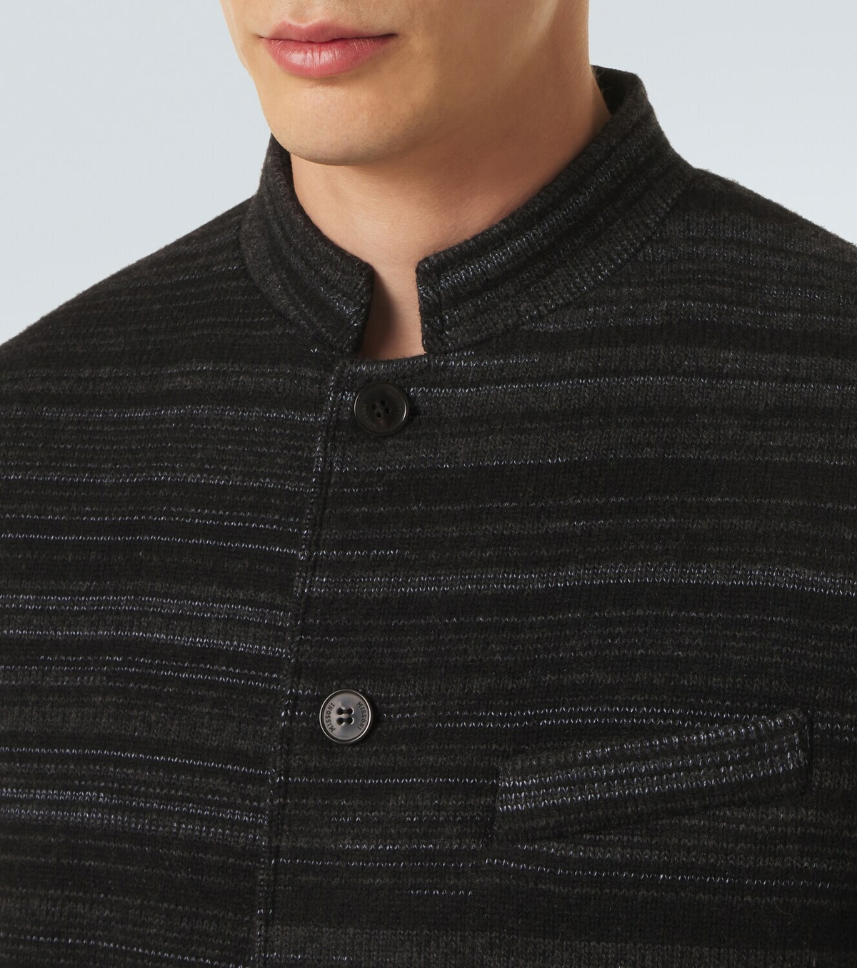 Missoni Space-dyed wool-blend jacket