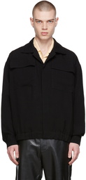 Nanushka Black Beno Jacket