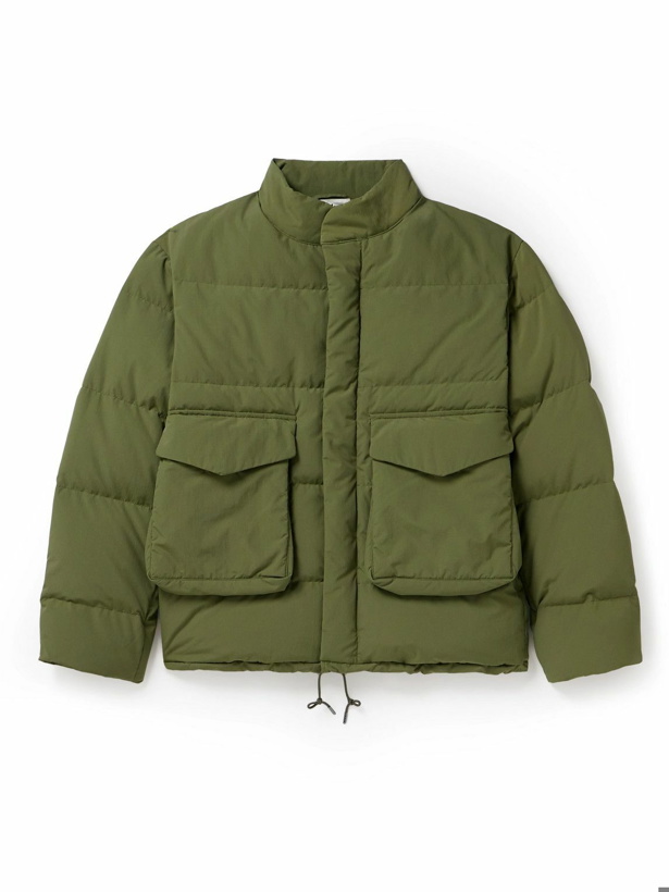 Photo: Snow Peak - Quilted Shell Down Jacket - Green