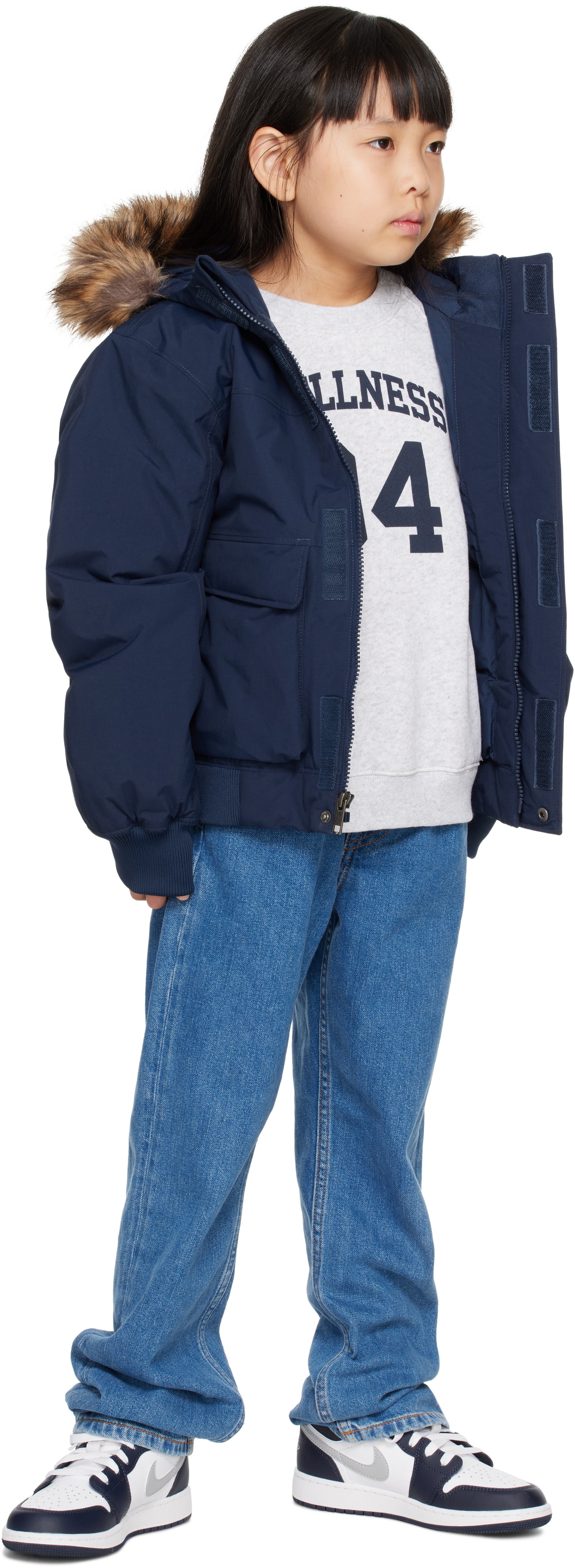 The North Face Kids Big Kids Navy McMurdo Hooded Jacket The North Face