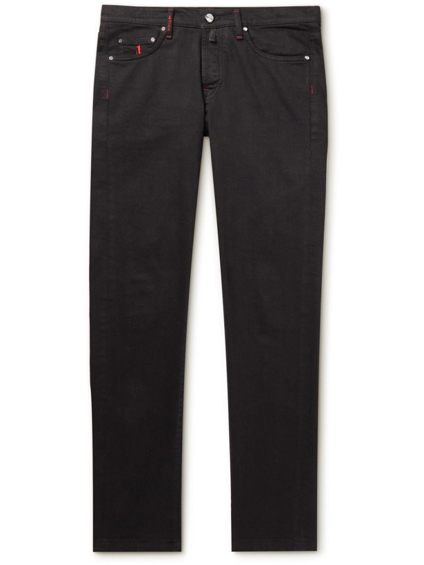 Photo: Kiton - Slim-Fit Jeans - Black