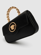 VERSACE Mini La Medusa Satin Top Handle Bag