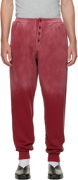 Entire Studios Red Cadet Sweatpants