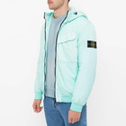 Stone Island Men's Pocket Detail Crinkle Reps Jacket in Aqua