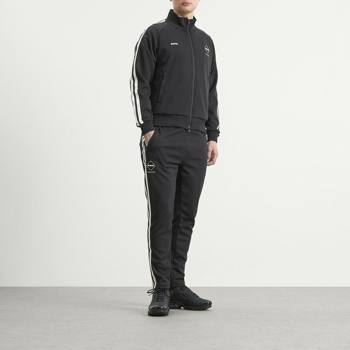 F.C. Real Bristol Men's Training Track Pants in Black