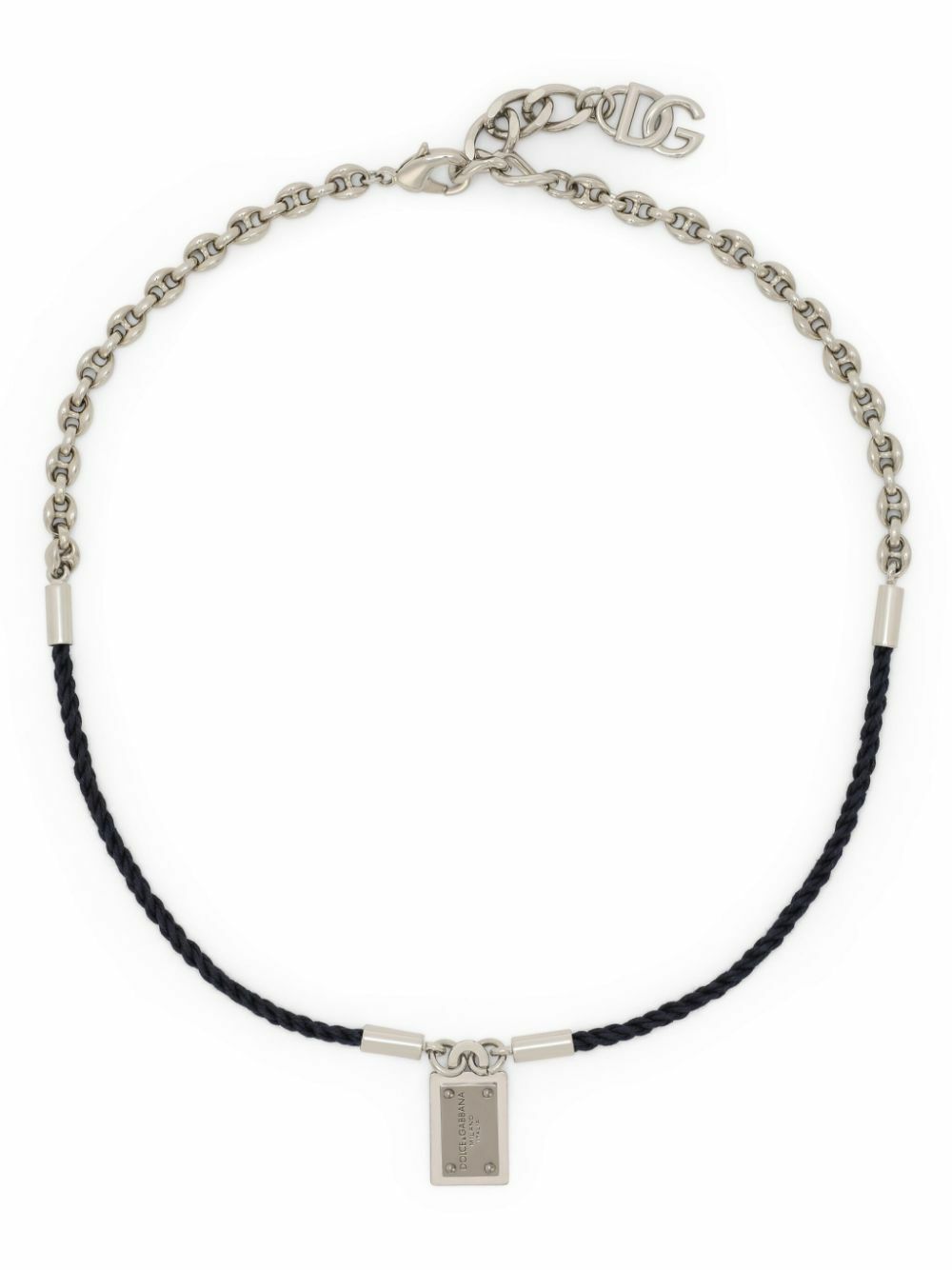 Dolce & Gabbana Blue Marina Cord Necklace