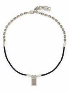 Dolce & Gabbana Blue Marina Cord Necklace