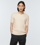 Frescobol Carioca - Rino cotton and silk polo shirt