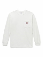 Randy's Garments - Logo-Appliquéd Cotton-Jersey T-Shirt - White