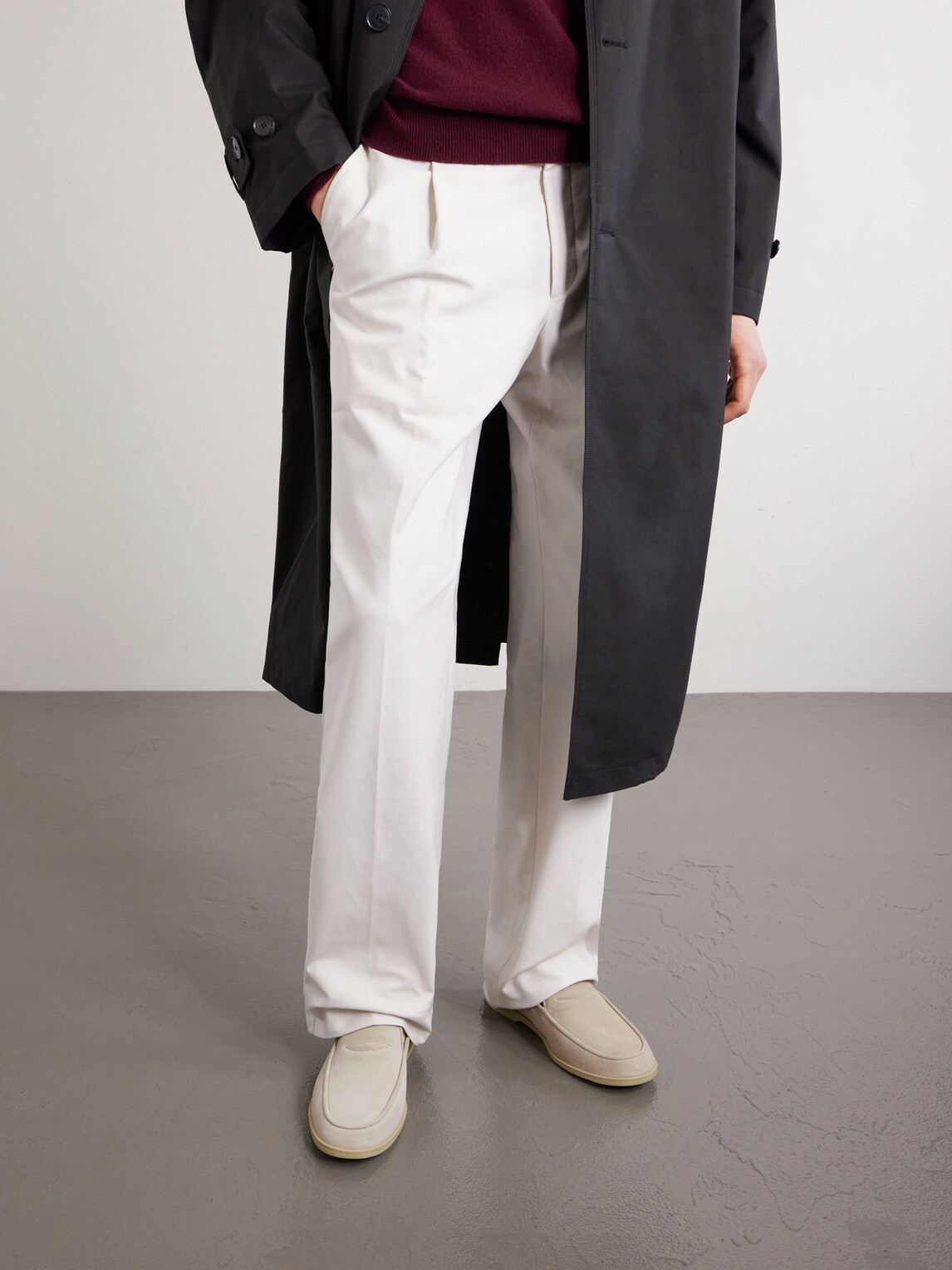 George Cleverley - Mayfair II Collapsible-Heel Suede Loafers - Neutrals