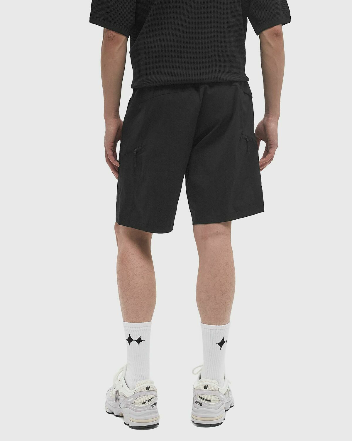 Goldwin Nylon Shorts Black Mens Casual Short