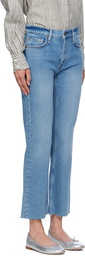 rag & bone Blue Peyton Ankle Bootcut Jeans