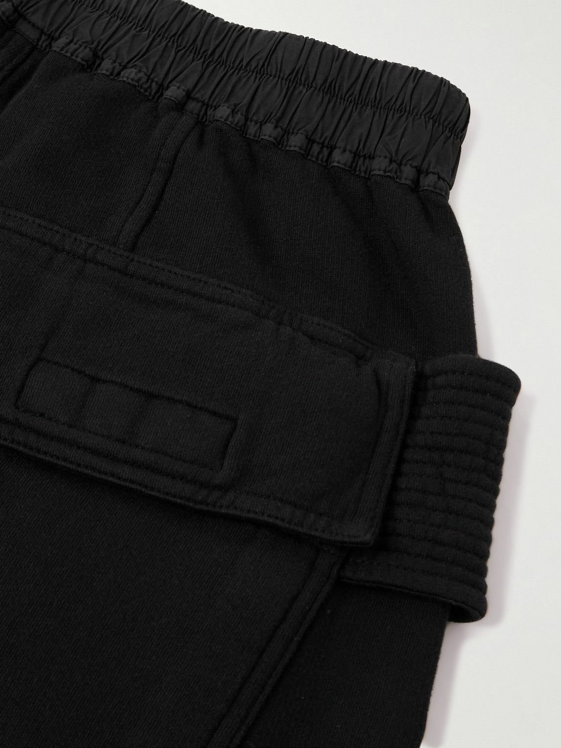 DRKSHDW by Rick Owens - Furka Straight-Leg Cotton-Jersey DRKSHDW by Rick Owens - Furka Straight-Leg Cotton-Jersey