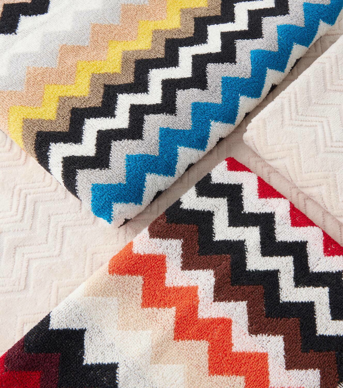 Missoni Chalk set of 2 cotton terry towels