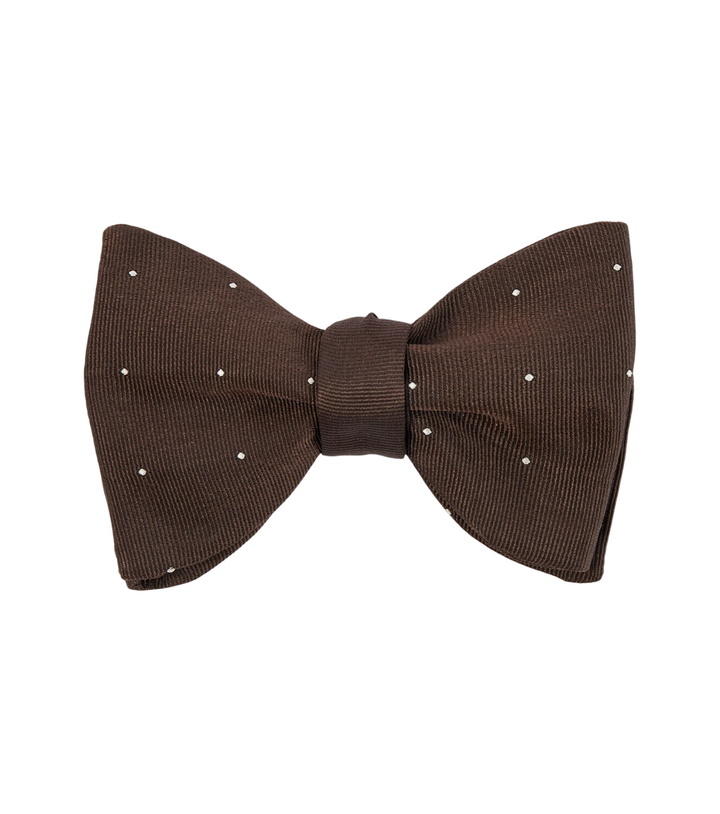 Photo: Dunhill Polka-dot silk bow tie