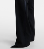 Tom Ford Silk-trimmed wool suit pants