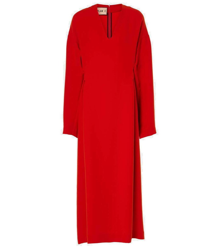 Photo: Plan C Gathered midi dress