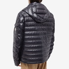 Moncler Men's Lauros Hooded Light Down Jacket in Navy