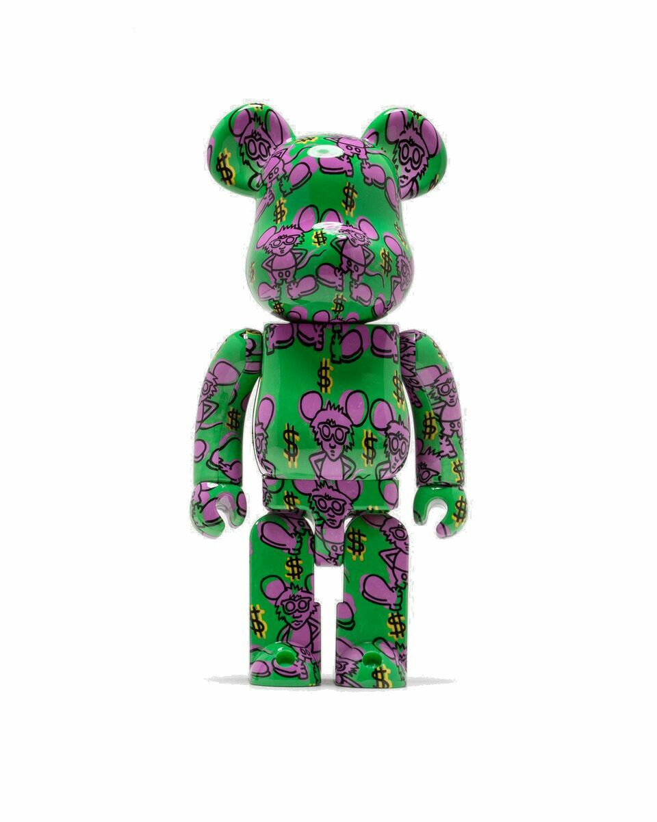 Photo: Medicom Bearbrick 1000% Keith Haring #11 Green/Purple - Mens - Collectibles & Toys