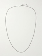 SAINT LAURENT - Silver-Tone Chain Necklace - Silver
