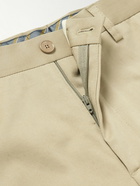 Etro - Straight-Leg Stretch-Cotton Twill Chinos - Neutrals