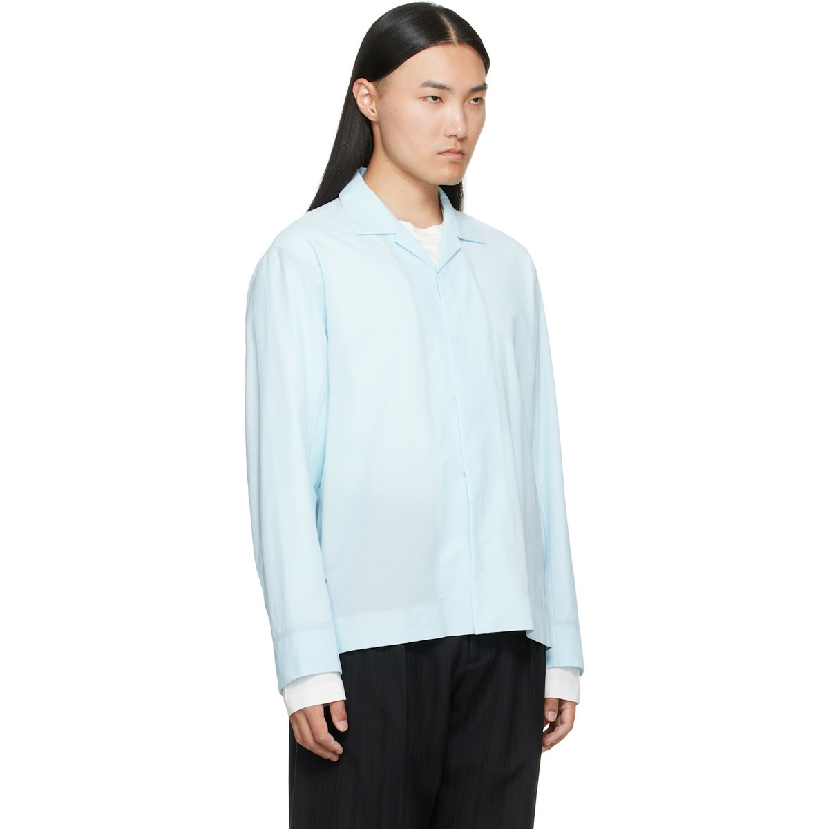 Veilance Blue Cusec LS Shirt