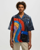 Marni Tribeca Shoulder Bag Black|Blue - Mens - Small Bags
